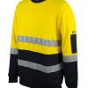 JB's Hi Vis (D&N) 310 Cotton Crew Neck Sweater - Image 2