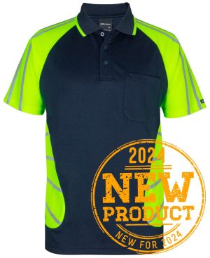 JB's Street Spider Polo with Reflective Stripes