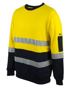 JB's Hi Vis (D&N) 310 Cotton Crew Neck Sweater