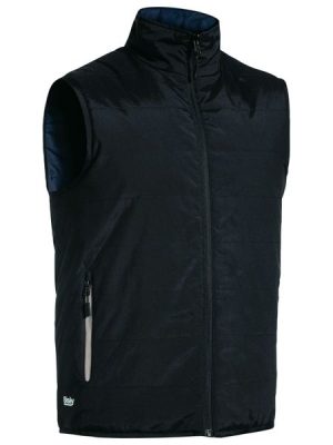 Reversible puffer vest with quilted wadding - BV0328 - Bisley Workwear