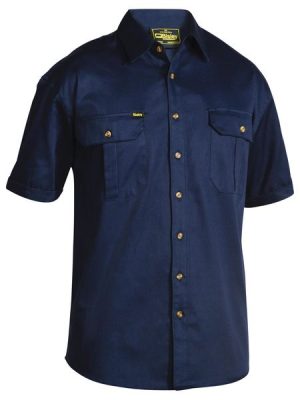 Original Cotton Short Sleeve Drill Shirt - Bisley Workwear