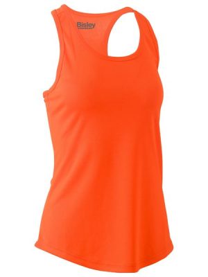 Womens lightweight cool mesh racer back singlet - BKL0439 - Bisley Workwear