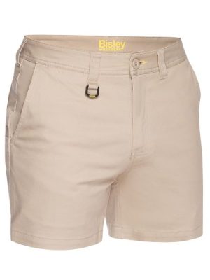 Mens stretch cotton short short - BSH1008 - Bisley Workwear