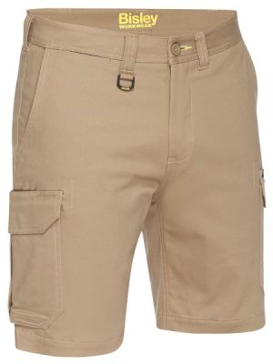 Mens stretch cotton cargo short - BSHC1008 - Bisley Workwear