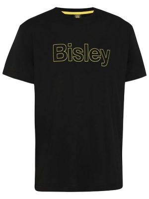 Bisley cotton outline logo tee - BKT084 - Bisley Workwear