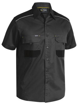 Flx & Move™ short sleeve shirt - BS1133 - Bisley Workwear