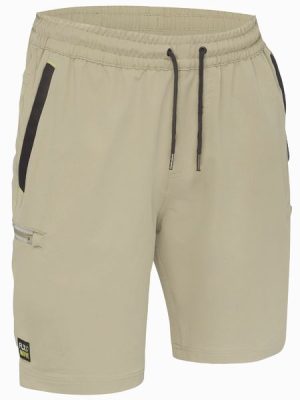Flx & Move™ 4-way stretch elastic waist cargo short - BSHC1333 - Bisley Workwear