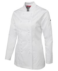 JB's Ladies L/S Chef's Jacket