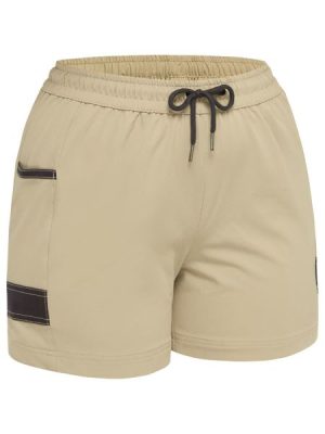 Women's Flx & Move™ 4_way stretch elastic waist short - BSHL1331 - Bisley Workwear