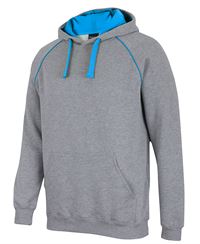 JB's Kids & Adults Contrast Fleecy Hoodie