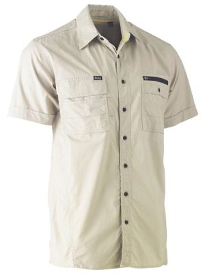 Flx and Move™ Short Sleeve Utility Work Shirt - BS1144 - Bisley Workwear