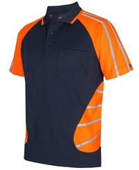 JB's Street Spider Polo with Reflective Stripes