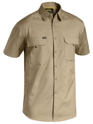 Mens X Airflow™ Ripstop Short Sleeve Shirt - BS1414 - Bisley Workwear