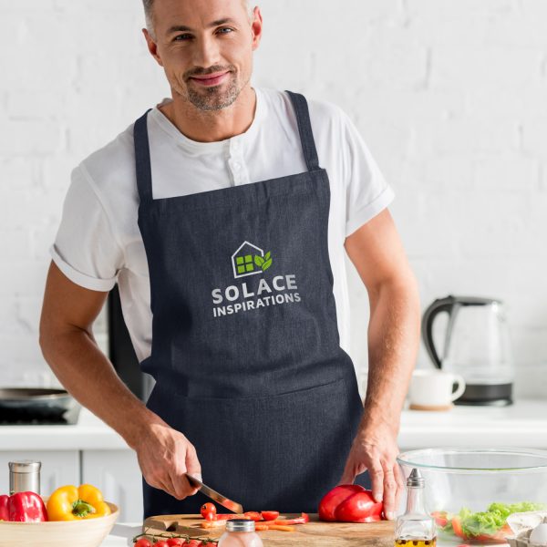 Carolina Denim Bib Apron - Image 3