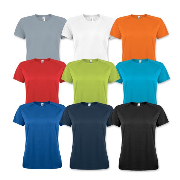 SOLS Sporty Womens T-Shirt - Image 2
