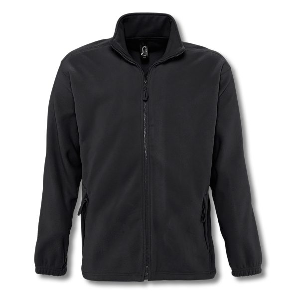 SOLS North Men's Fleece Jacket - Image 2