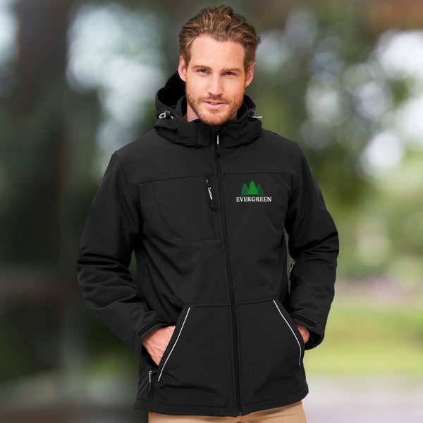 SOLS Rock Men's Softshell Jacket - Image 3