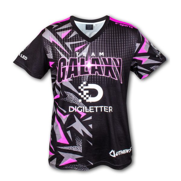 Custom Mens Sports V-Neck T- Shirt - Image 2