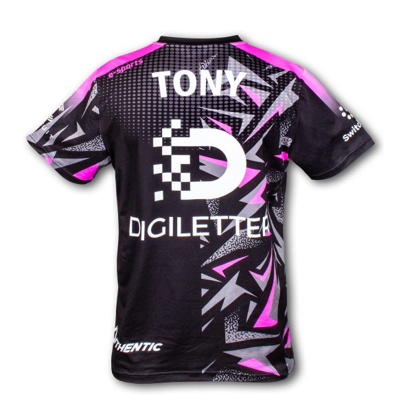 Custom Mens Sports V-Neck T- Shirt - Image 3