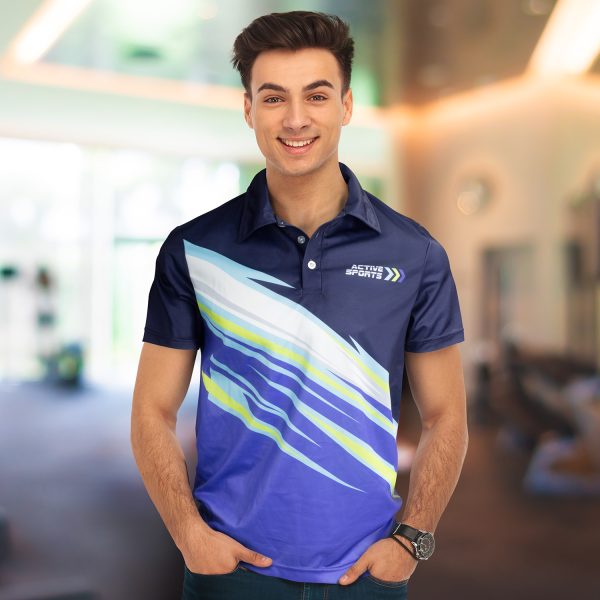 Custom Mens Sports Polo - Image 4