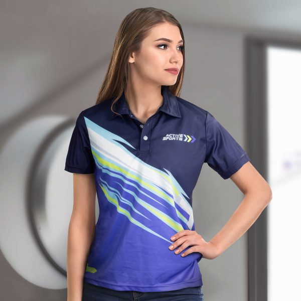 Custom Womens Sports Polo - Image 4
