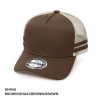 AH456 - A-Frame Striped Trucker Cap - Image 5