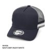AH456 - A-Frame Striped Trucker Cap - Image 10