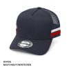 AH456 - A-Frame Striped Trucker Cap - Image 11