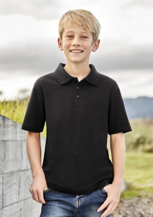 Kids Crew Short Sleeve Polo - P400KS