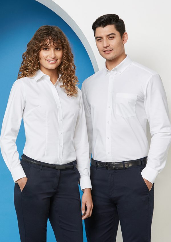 Ladies Oxford L/S Shirt - S913LL