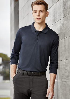 Mens Ace L/S Polo - P810ML