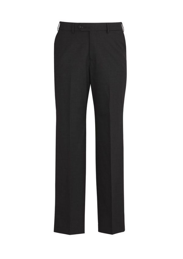 Mens Comfort Wool Stretch Flat Front Pant - 74012 - Image 2