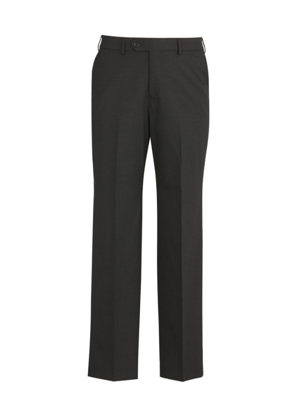 Mens Comfort Wool Stretch Flat Front Pant - 74012 - Image 4