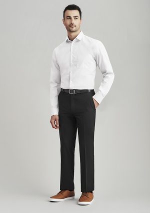 Mens Comfort Wool Stretch Slimline Pant - 74013