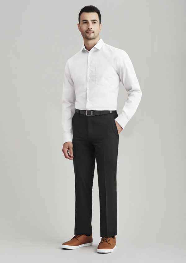 Mens Comfort Wool Stretch Slimline Pant - 74013