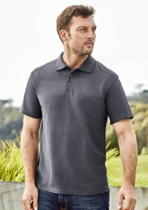 Mens Crew Short Sleeve Polo - P400MS