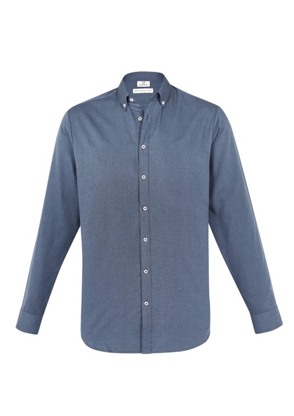 Mens Memphis Long Sleeve Shirt - S127ML - Image 6