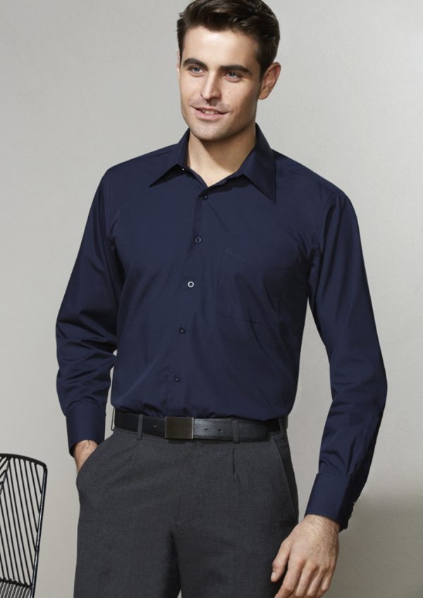 Mens Metro Long Sleeve Shirt - SH714