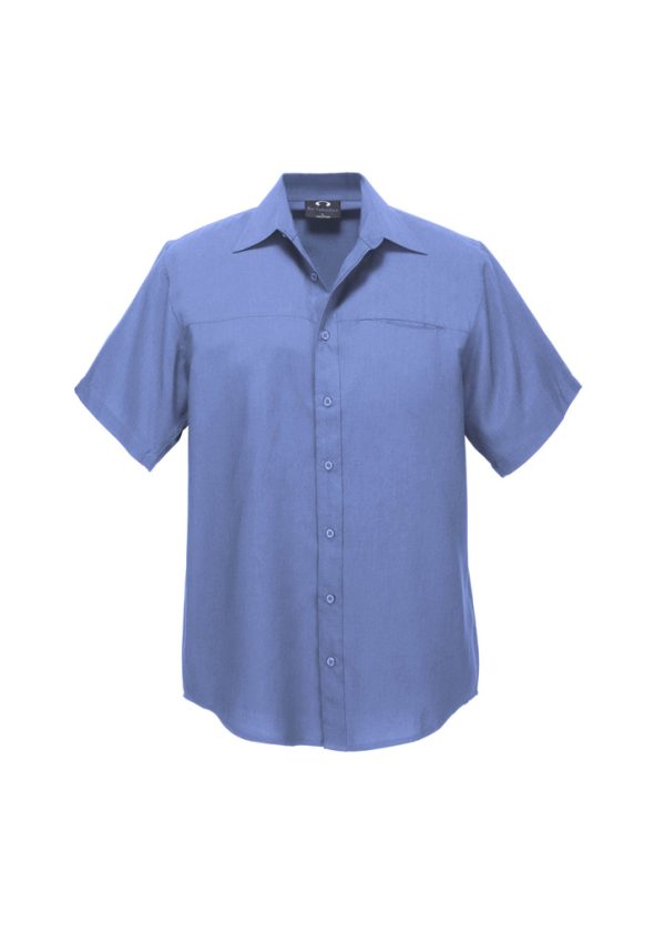 Mens Oasis Short Sleeve Shirt - SH3603 - Image 2