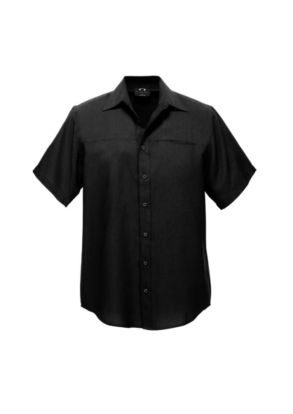 Mens Oasis Short Sleeve Shirt - SH3603 - Image 3