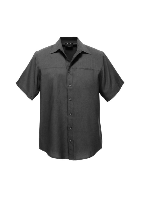 Mens Oasis Short Sleeve Shirt - SH3603 - Image 4