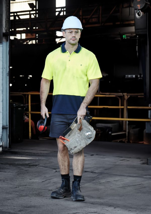 Unisex Hi Vis Basic Short Sleeve Polo - ZH231