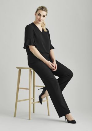 Womens Comfort Wool Stretch Adjustable Waist Pant - 14015