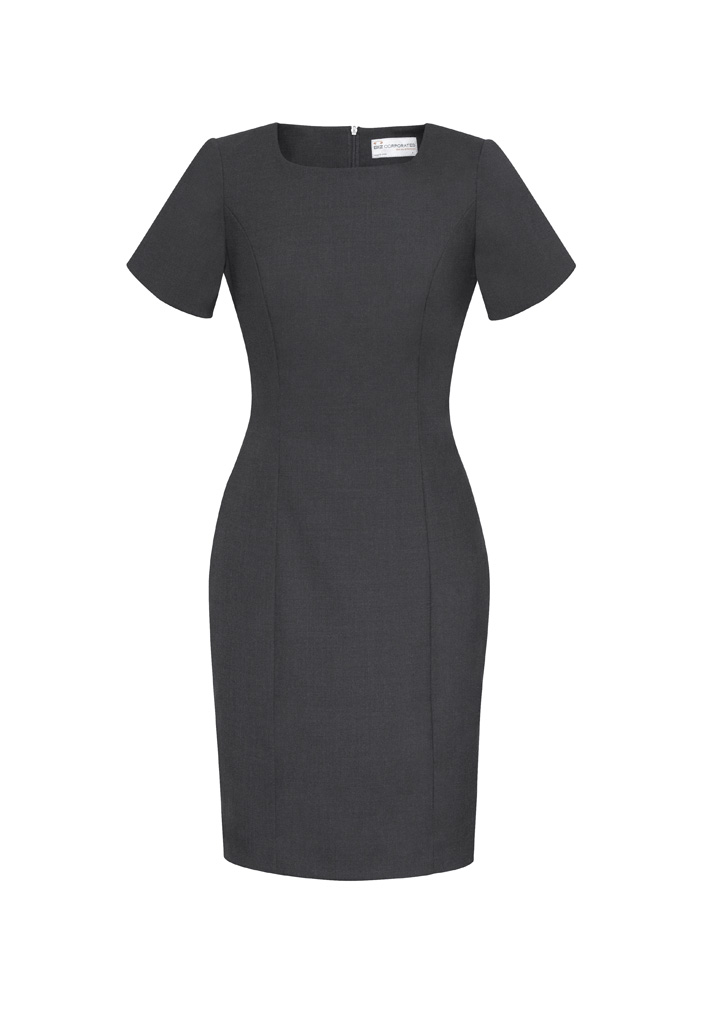 Womens Comfort Wool Stretch Short Sleeve Shift Dress - 34012 - Image 4