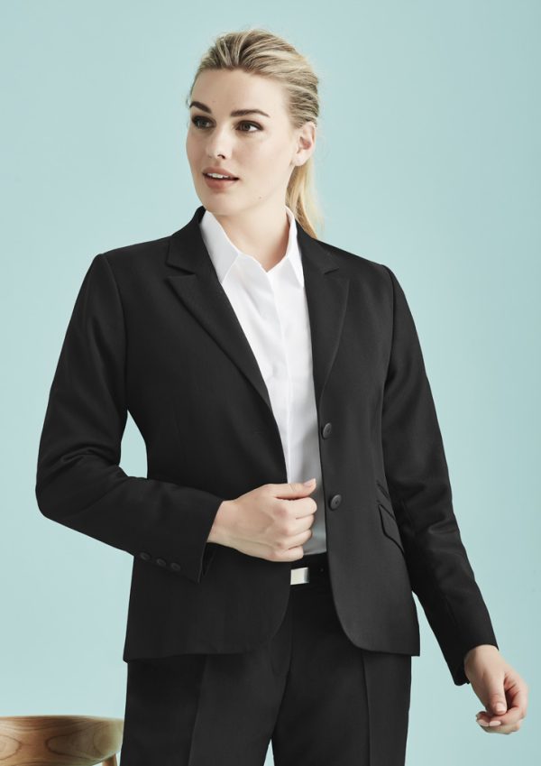 Womens Cool Stretch 2 Button Mid Length Jacket - 60119