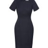 Womens Cool Stretch Short Sleeve Shift Dress - 30112 - Image 2