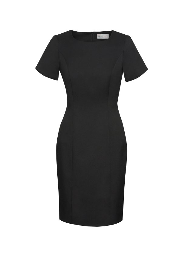 Womens Cool Stretch Short Sleeve Shift Dress - 30112 - Image 4