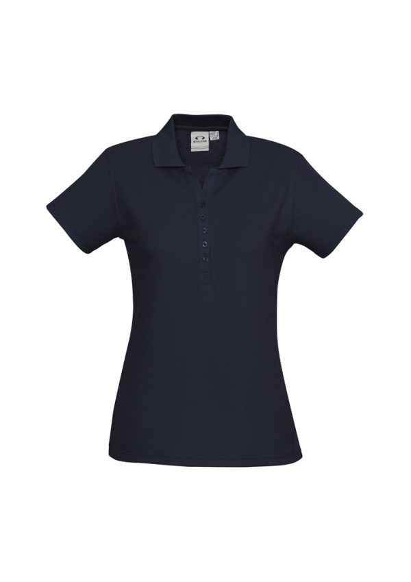 Womens Crew Short Sleeve Polo - P400LS - Image 3