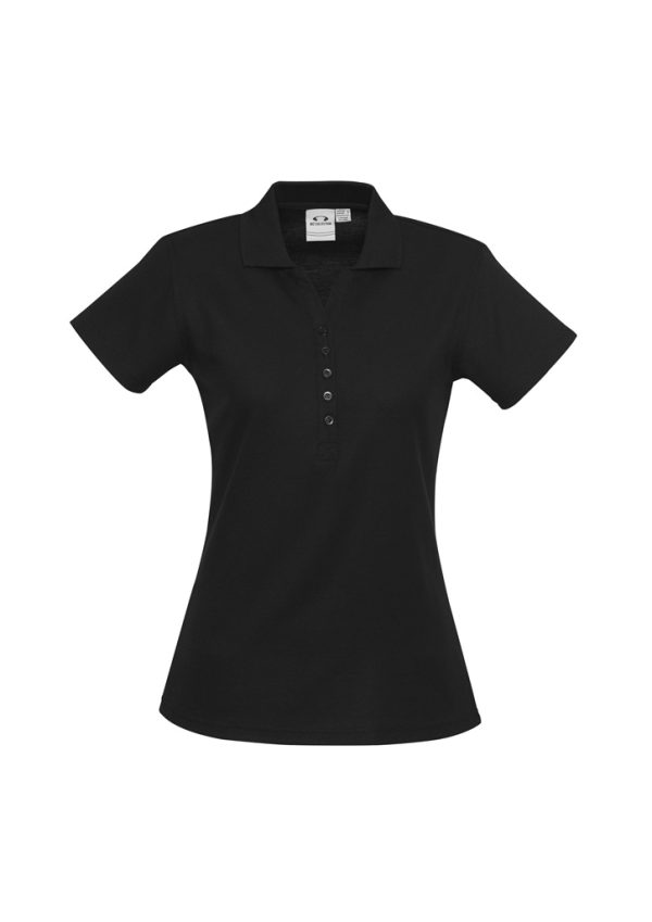 Womens Crew Short Sleeve Polo - P400LS - Image 5