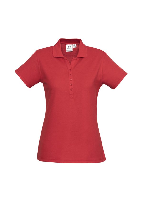 Womens Crew Short Sleeve Polo - P400LS - Image 6